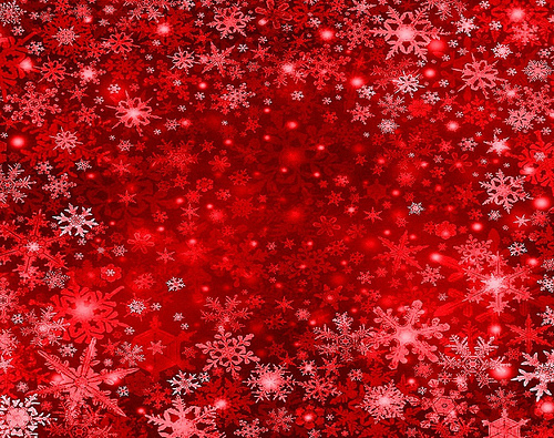 red snowflakes textures