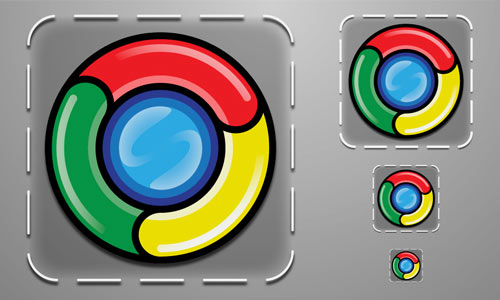 Beautiful Google Chrome Icons