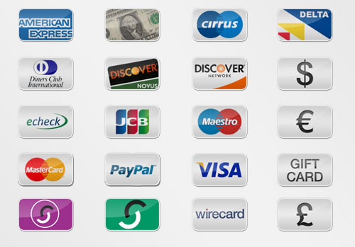20 Free Payment Option Icons