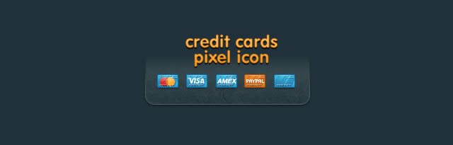 Free Credit Card Payment Web Icons