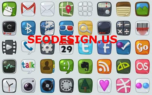 free android mobile social icons