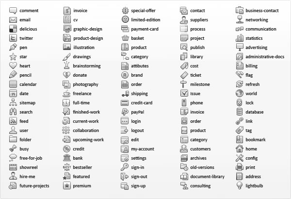 Database Computer Mini Icons