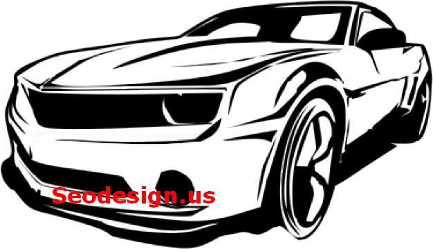 free sport cars vectors graphics