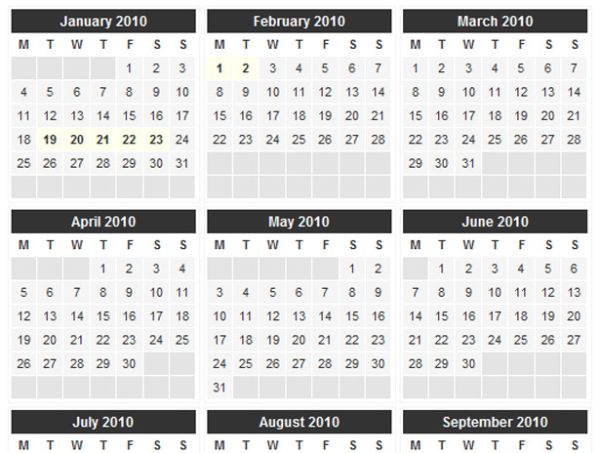 Events Calendar WordPress Plugins