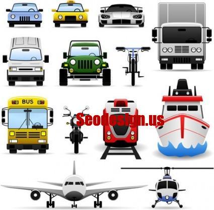 22 Transport Vector Icons Free Download