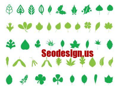Green Leaves Vector Free Download