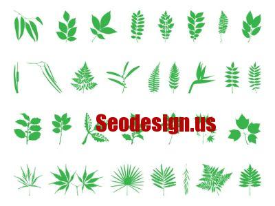 Green Leaves Vector Free Download