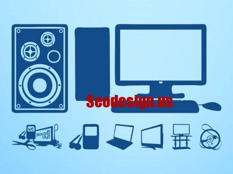 Free Technology Devices Vector Icons