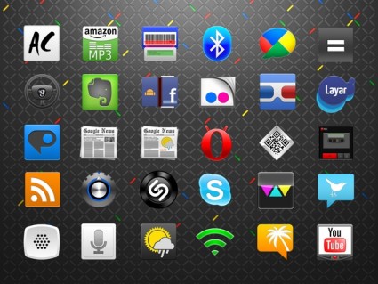 50+ Android Icons Set