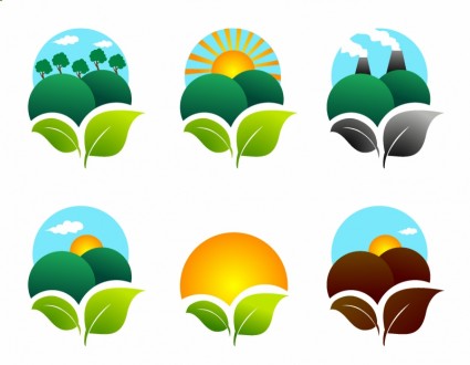 Green Ecology Icons Free Download