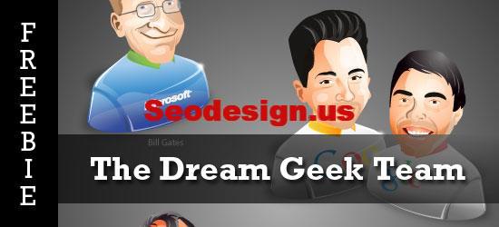 The Geek Dream Team Icons