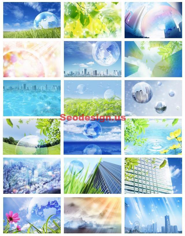 Nature Vector Backgrounds Wallpapers