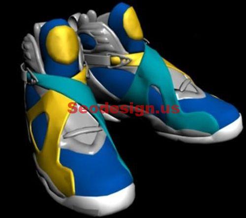 3D Basketball Shoes
