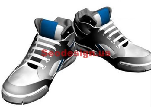3D Basketball Shoes