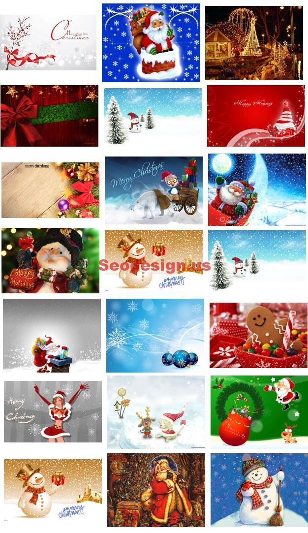 Cartoon Christmas Wallpapers Download