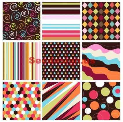 Grunge Colorful Vector Backgrounds