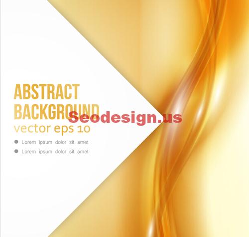 Abstract Vector Yellow Backgrounds