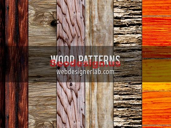 6 Wood Patterns