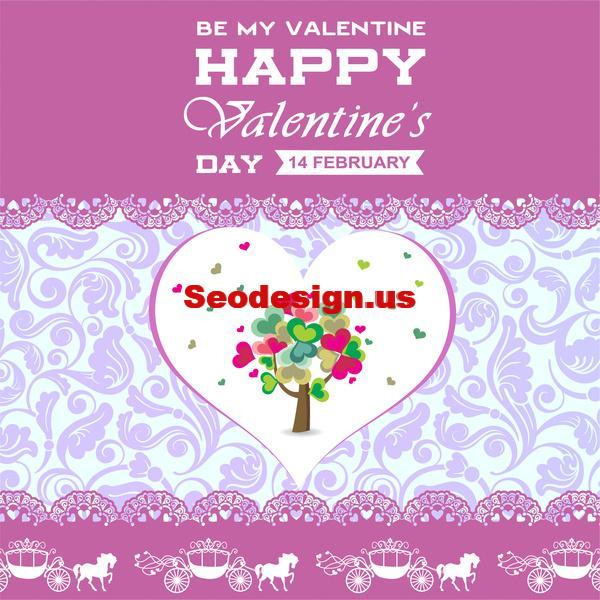 20 Happy Valentine Day Backgrounds Vector Download